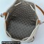 Gucci Small shoulder bag with Gucci print 772856 in Beige/Brown cotton linen canvas 2024
