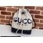 Gucci Small shoulder bag with Gucci print 772856 in Beige/Blue cotton linen canvas 2024