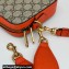 Gucci Web Ophidia GG crossbody bag 699439 Beige/Orange 2024