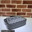 Gucci mini shoulder bag 768391 GG Gray 2024