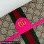 Gucci Web Ophidia GG small belt Bag 752597 Beige/Fuchsia 2024