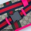 Gucci Web Ophidia GG small belt Bag 752597 Beige/Fuchsia 2024
