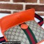Gucci Web Ophidia GG small belt Bag 752597 Beige/Orange 2024