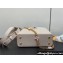 Louis Vuitton Lovelock chain Taurillon leather Capucines Mini Bag M23951 Creamy 2024