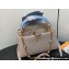 Louis Vuitton Lovelock chain Taurillon leather Capucines MM Bag Creamy 2024