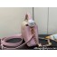 Louis Vuitton Lovelock chain Taurillon leather Capucines Mini Bag M23951 Pink 2024