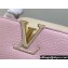 Louis Vuitton Lovelock chain Taurillon leather Capucines Mini Bag M23951 Pink 2024