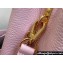 Louis Vuitton Lovelock chain Taurillon leather Capucines BB Bag M23950 Pink 2024