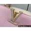 Louis Vuitton Lovelock chain Taurillon leather Capucines MM Bag Pink 2024