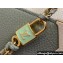 Louis Vuitton Lovelock chain Taurillon leather Capucines MM Bag Dusty Green 2024