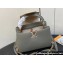 Louis Vuitton Lovelock chain Taurillon leather Capucines MM Bag Dusty Green 2024