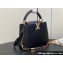 Louis Vuitton Lovelock chain Taurillon leather Capucines BB Bag M23950 Black 2024
