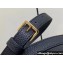 Louis Vuitton Lovelock chain Taurillon leather Capucines MM Bag Black 2024