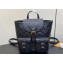 Louis Vuitton Monogram Empreinte leather Backup Backpack Bag M47072 Black 2024