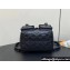 Louis Vuitton Monogram Empreinte leather Backup Backpack Bag M47072 Black 2024