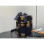 Louis Vuitton Monogram Empreinte leather Camera Box Bag M11131 Black 2024