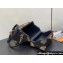Louis Vuitton Monogram Empreinte leather Camera Box Bag M11131 Black 2024