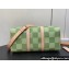 Louis Vuitton Damier Golf coated canvas Keepall Bandoulière 35 Bag N40671 Green 2024
