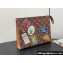 Louis Vuitton Monogram Canvas Toilet Pouch Bag Flight Mode M83487 2024
