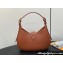 Louis Vuitton Grained calfskin Low Key Shoulder Bag M24885 Cognac Brown 2024