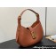 Louis Vuitton Grained calfskin Low Key Shoulder Bag M24885 Cognac Brown 2024
