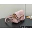 Louis Vuitton Monogram Empreinte leather Nano Diane Bag M83566 Opale Pink 2024