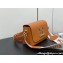Louis Vuitton Epi leather Twist PM Bag M24758 Gold Brown with textile handle and Monogram Flowers 2024