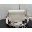 Louis Vuitton Epi leather Twist MM Bag M24765 Creamy with textile handle and Monogram Flowers 2024