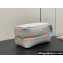 Louis Vuitton Damier canvas Locker Dopp Kit Bag Pistachio Green 2024