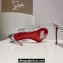 Christian Louboutin Heel 10.5cm Leather and PVC Spike Only Mules Metallic Silver 2024