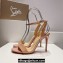 Christian Louboutin Heel 10cm Leather Loubigirl Sandals Patent Nude 2024