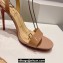 Christian Louboutin Heel 10cm Leather Loubigirl Sandals Patent Nude 2024
