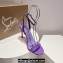 Christian Louboutin Heel 10cm Leather Loubigirl Sandals Patent Purple 2024