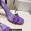 Christian Louboutin Heel 10cm Leather Loubigirl Sandals Patent Purple 2024