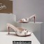 Christian Louboutin Heel 8.5cm Satin Degraqueen Mules White 2024