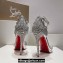 Christian Louboutin Heel 11.5cm leather Loubi Vega Sandals Silver 2024