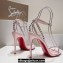 Christian Louboutin Heel 10.5cm Leather So Me Sandals Pink 2024