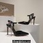 Christian Louboutin Heel 10.5cm Goldina Rain Pumps Patent Black 2024