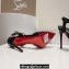 Christian Louboutin Heel 10.5cm Goldina Rain Pumps Patent Black 2024