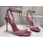 Christian Louboutin Heel 10.5cm Leather So Me Sandals Metallic Pink 2024