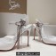 Christian Louboutin Heel 10.5cm Goldina Rain Pumps Patent White 2024