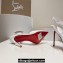 Christian Louboutin Heel 10.5cm Goldina Rain Pumps Patent White 2024