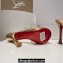 Christian Louboutin Heel 12cm PVC Degraqueen Alta Embellished Platform Mules Gold 2024