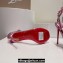 Christian Louboutin Heel 10.5cm Leather So Me Sandals Metallic Pink 2024
