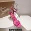 Christian Louboutin Heel 8.5cm Leather Mascasandal Sandals Patent Fuchsia 2024