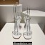 Christian Louboutin Heel 9.5cm Leather Condora Sandals White 2024