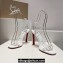 Christian Louboutin Heel 9.5cm Leather Condora Sandals White 2024