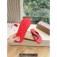 Christian Louboutin PVC Men's Loubi Flip Thong Sandals Black/Red