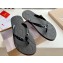Christian Louboutin PVC Men's Loubi Flip Thong Sandals Black