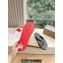 Christian Louboutin PVC Men's Loubi Flip Thong Sandals Black